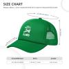 Wikjxiz Easily Distracted by Airplanes Mesh Hat Dad Hats Cool Baseball Cap for Men Women Green Fishing Caps view 4