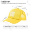 Wikjxiz There is Power in The Name of Jesus Mesh Hat Dad Hats Cool Baseball Cap for Men Women Yellow Fishing Caps view 4