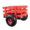 Gener8 Tricycle Trailer in Classic Red Easy Attachment Durable Design Inflatable Tires 44 lbs Weight Capacity Perfect for Hauling Toys Picnic Supplies and Outdoor Adventures Ages 3-7 view 2