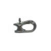 DBMIMPORTERS Marine Boat 2" Rope Sheet Snap Shackle Rope 1,000 Lbs WLL Stainless Steel T316 view 3