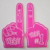 Cansybil 3 Pcs 18 Inch Giant Foam Fingers, We're Number 1 Finger Foam Fingers, Cheerleader Foam Hands - Designed for All Kinds of Sports Events, Games, Schools and stadiums. (3, Pink) view 2