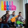 Cansybil 3 Pcs 18 Inch Giant Foam Fingers, We're Number 1 Finger Foam Fingers, Cheerleader Foam Hands - Designed for All Kinds of Sports Events, Games, Schools and stadiums. (3, Black) view 3