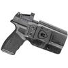 WARRORLAND IWB Kydex Holster Optics Cut: Springfield Armory Hellcat Pro Pistol, Inside Waistband Appendix Carry Holster, Adj. Retention & Cant, Right Hand view 1