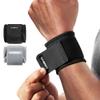 CAMBIVO Wrist Wraps for Men and Women 2 Pack, Adjustable Compression Wrist Brace for Carpal Tunnel, Wrist Support, Pain Relief, Lifting Straps Wrist Bands for Fitness, Weightlifting, Gym Workout view 1