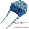 ABAMERICA Working Caps with Button and Sweatband, Adjustable Working Hats for Women Men, One Size(Tie Back or Toggle) view 2