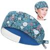 ABAMERICA Working Caps with Button and Sweatband, Adjustable Working Hats for Women Men, One Size(Tie Back or Toggle) view 3