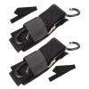 2 Sets Boat Tie Down Straps to Trailer Straps for Kayak Boat Accessories Nylon Winch Strap Trailer Transom Binding Strap Supplies Trailer Tie-Downs view 1