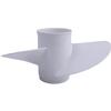 AIVWUMOT Aluminum Boat Outboard Propeller 3 Blade 13-5/8x13 6E5-45949-00-00 6E5-45949-00-EL Compatible with Yamaha 50HP 60HP 70HP 75HP 80HP 85HP 90HP 115HP 130HP 6E5459490000 4121-3137-13 view 2
