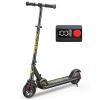 FanttikRide C9 Kids Electric Scooter Ages 8-12, Foldable for Kids 3.9-5.2 ft, 132 lbs, 5 Miles Range, Up to 40 mins Ride Time, 2 Safe Max Speed 6/10 MPH, 3 Adjustable Heights, Black