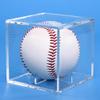 VOSAREA 2pcs High- Acrylic Baseball Display Case Dustproof Storage Box for Collecting Showcasing Sports Balls for Memorabilia Home Decor view 3