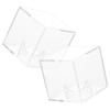 VOSAREA 2pcs High- Acrylic Baseball Display Case Dustproof Storage Box for Collecting Showcasing Sports Balls for Memorabilia Home Decor view 4