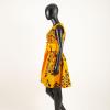 African Dresses for Women Ankara Print Sleeveless A-line Dress with Belt Dashiki Casual Party Wedding 649-9 3XL view 3