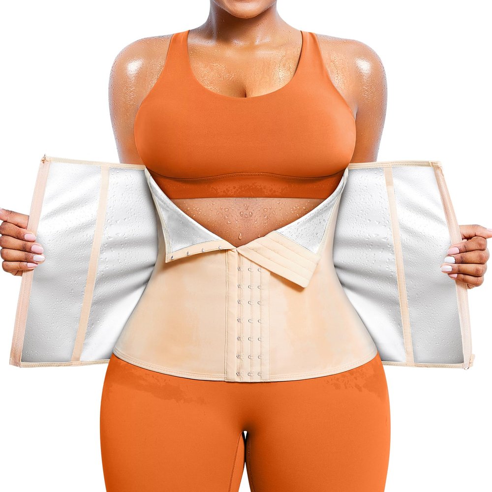 TrainingGirl Waist Trainer for Women Working Out Trimmer Sweat Belly Band