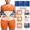 TrainingGirl Waist Trainer for Women Lower Belly Waist Trimmer Corset Tummy Wrap Workout Sweat Belt Band Sports Sauna Suit view 4