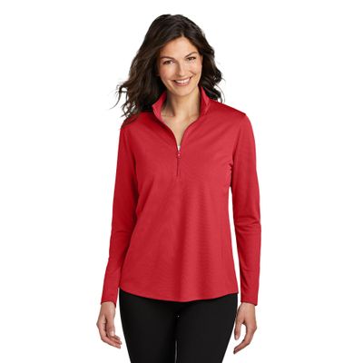 Port Authority Ladies Dry Zone UV Micro-Mesh 1/4-Zip