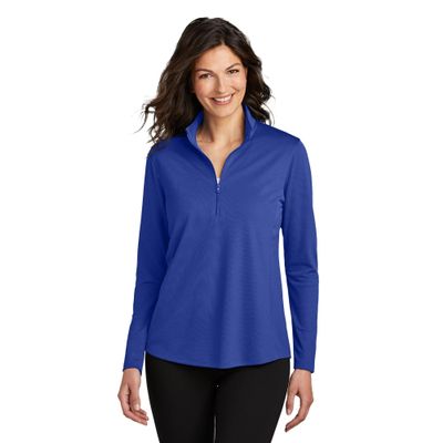 Port Authority Ladies Dry Zone UV Micro-Mesh 1/4-Zip