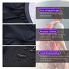 Uxney Waterproof Backpack Rain Cover with Reflective Strip for Mountaineering, Traveling, Cycling, Camping and Outdoor(Dark Blue,S view 3