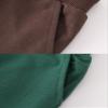 GLEAMING GRAIN Little Boys Jogger Pants Toddler Boys' Drawstring Elastic Waist Cotton Casual Sweatpants 2 PCS Set Green Brown 4T view 4