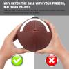 Nezylaf Football Catching Trainer, Football accessories,Rugby Football Catching Receiver Trainers, Football Receiving Training, Volleyball Catching Training Hand Strap Beginner Practice Fingertip view 2