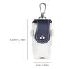 Scott Edward Golf Ball Waist Bag, Portable Leather Golf Ball Storage Bag Holder, Golfer Mini Waist Pouch, Golf Ball Carry Pouch with Tee Holder, Buckle, Clip for Women Men Belt Golf, Golf Gift view 2