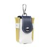 Scott Edward Golf Ball Waist Bag, Portable Leather Golf Ball Storage Bag Holder, Golfer Mini Waist Pouch, Golf Ball Carry Pouch with Tee Holder, Buckle, Clip for Women Men Belt Golf, Golf Gift view 3