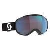 SCOTT Faze II Goggles Black/White Enhancer Blue Chrome view 1