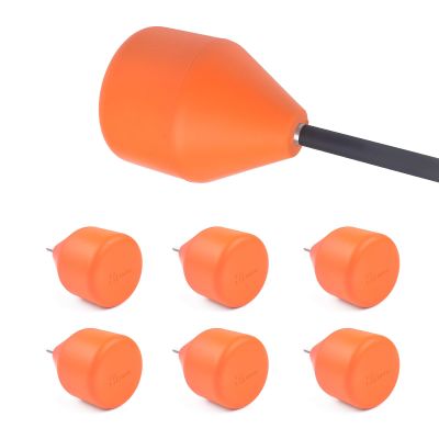 Braodheads Foam Arrow Tips Arrow Heads Game Practice Soft Sponge EVA for Archery Combat Game CS Shooting Outdoor Sport (Pack of 6)
