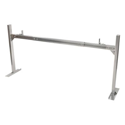 LOHISHILO Truck Rack, Extendable Truck Ladder Rack, Adjustable Trailer Rack (3.94 * 5.90ft), 800 lbs Capacity Steel Ladder Rack for Transporting Wood, Kayaks, Surfboards, Ladders, Lumbers, Tents