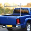 LOHISHILO Truck Rack, Extendable Truck Ladder Rack, Adjustable Trailer Rack (3.94 * 5.90ft), 800 lbs Capacity Steel Ladder Rack for Transporting Wood, Kayaks, Surfboards, Ladders, Lumbers, Tents view 4