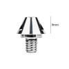 Kokiya 12x Football Shoe Spikes Soccer Boot Cleats Strength Aluminum Professional Track Shoes Accessories Rugby Studs for Training, 8mm view 4