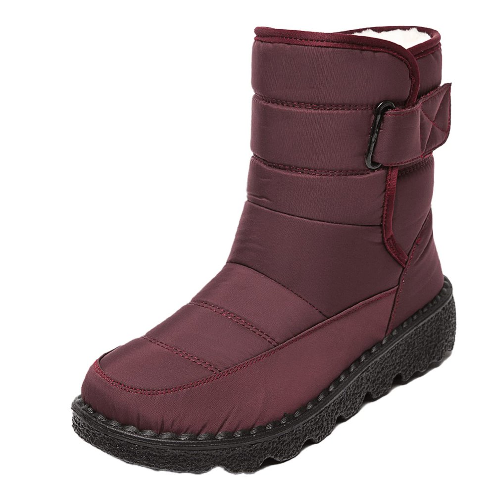 Ladmiple Snow Boots For Women Waterproof Snow Women Snow Boots Winter Shoes with Fur Lined Warm Slip On Boots for Women Waterproof Booties Comfortable Outdoor Anti Slip Shoes