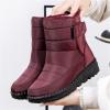Ladmiple Snow Boots For Women Waterproof Snow Women Snow Boots Winter Shoes with Fur Lined Warm Slip On Boots for Women Waterproof Booties Comfortable Outdoor Anti Slip Shoes view 2