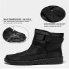 Ladmiple Snow Boots For Women Waterproof Snow Women Snow Boots Winter Shoes with Fur Lined Warm Slip On Boots for Women Waterproof Booties Comfortable Outdoor Anti Slip Shoes view 4