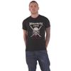 Rock Off officially licensed products Men's Megadeth Crossed Swords T-Shirt Small Black view 1