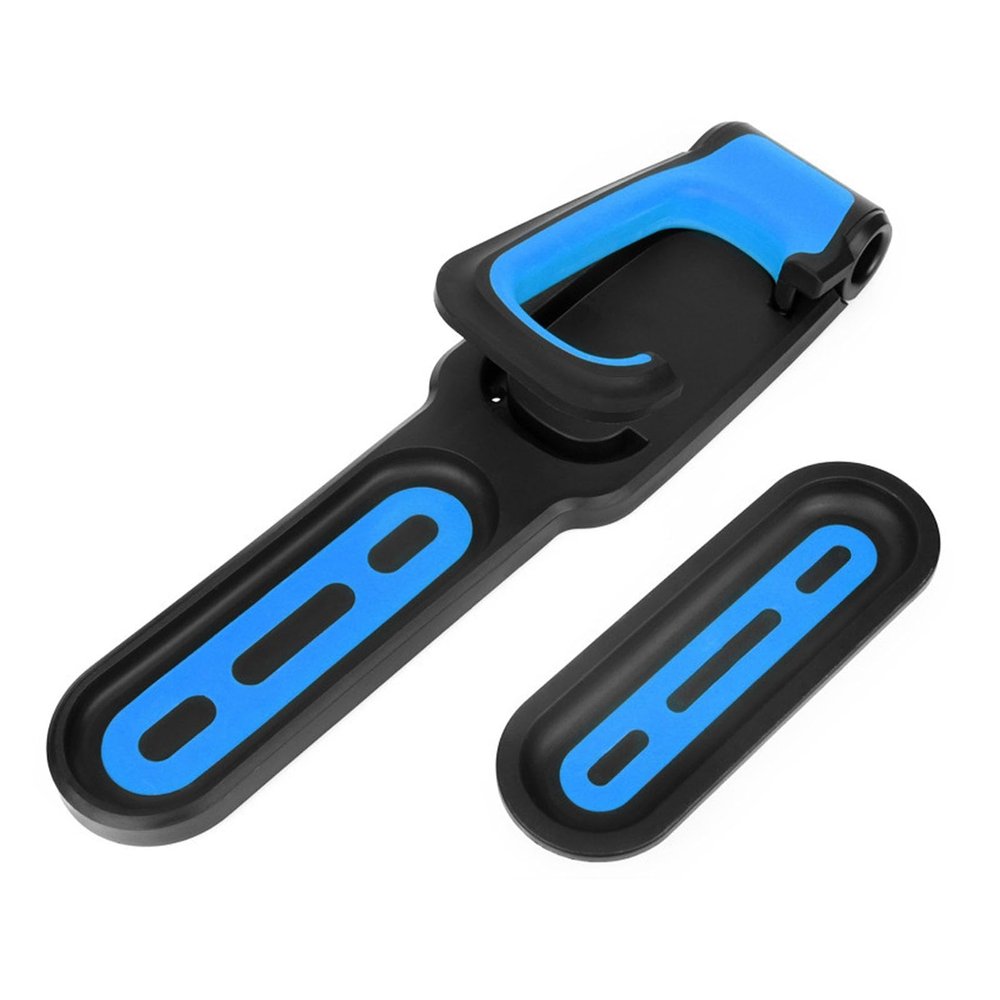 AcxdJnye Wall Mount Bike Storage Rack Vertical Wheel Hung Cycle Storage Cycling Wall Mounted Holder Hook Rack with Tire Tray Bike Hook Bike Rack for Garage Bycicle Holder or Home-Blue