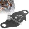 Black Self-Locking Climbing Rope Grabber - Climbing Stopper, Outdoor Climbing Clamp, Durable and Reliable view 2