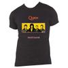 Men's Queen Face It Alone Panel T-Shirt Medium Black view 4
