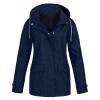 xoxingysm Men's Leather Jacket Leather Men's Ricky Bobby Racing White Faux Leather Jacket Casual Warm Winter Coat(Navy,3X-Large) view 1