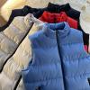 xoxingysm Men Puffer Jacket with Hooded Men's Fashion Business Solid Color Warm Fleece Hooded Cold Weather Hooded(Black,Large) view 2
