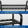Scpantkend Black Golf Club Organizers Shelf, Portable Metal Golf Clubs Display Stand Rack for Indoor Outdoor, 18-rods Golf Putter Holder view 3