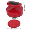 MUNEFE Table Hockey Pushers Pucks Set, 94MM Slider Pusher Set, ABS Red Mini Hockey Pucks with 4 Pucks Aries for ame Tables view 2