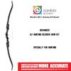 Sanlida Hermit 10 ILF Hunting Recurve Bow Kit for Adults 60" 30-45 Lbs Archery Recurve Bow, CNC ILF Riser, Carbon & Graphite Foam Core ILF Limbs, RH Only, Limited Life-time Warranty (60",40 Lbs) view 2