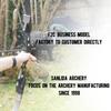 Sanlida Hermit 10 ILF Hunting Recurve Bow Kit for Adults 60" 30-45 Lbs Archery Recurve Bow, CNC ILF Riser, Carbon & Graphite Foam Core ILF Limbs, RH Only, Limited Life-time Warranty (60",40 Lbs) view 3