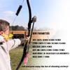 Sanlida Hermit 10 ILF Hunting Recurve Bow Kit for Adults 60" 30-45 Lbs Archery Recurve Bow, CNC ILF Riser, Carbon & Graphite Foam Core ILF Limbs, RH Only, Limited Life-time Warranty (60",40 Lbs) view 4