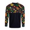 Cycling Jersey MenMTB T Shirt Long Sleeve Youth Off-Road Motorcycle Jersey Bicycle Clothes Anti-UV Hamburger XXL view 3