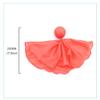 LJJCSFF 6pcs Football Girls Referee Flag Football Challenge Flags Tossing Flags Football Penalty Flags Set Party Accessory Red view 2