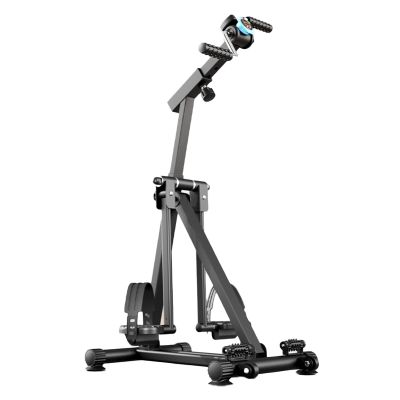 BXKCFYBSQ Pedal Exerciser,Mini Exercise Bikes,Bike Pedal Exerciser,with Handle Adjustable Fitness Equipment for Seniors for Arm or Leg Fitness and Rehabilitation Training (Color : Style 1)