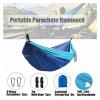 Camp Double Nylon Hammocks Camping Portable Parachute Hammock Outdoor Hiking Travel Backpacking Camping Gear Strong (Orange) view 2