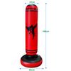 63 Inch Punching Bag Kid, Free Standing Boxing Bag for Kids,Inflatable Dummy, Inflatable Punching Bag, De-Stress Boxing Bag for Kids. view 2