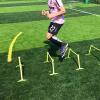 YXXSDP Adjustable Height Speed Agility Hurdles, Foldable Professional Obstacle Training Sports Practice Equipment, Fitness & Speed Track Hurdles for PE Class Fitness Group view 2
